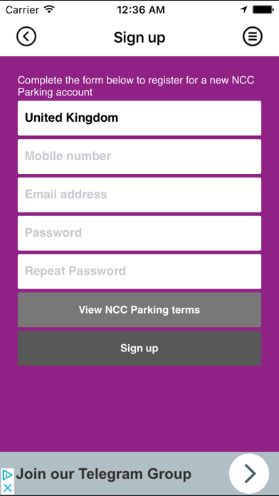 NCC Parking screenshot 3