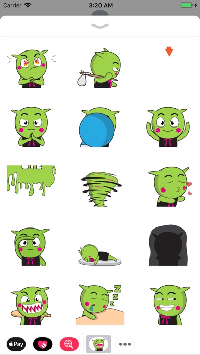 Animated Monster Stickers screenshot 2