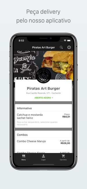 Piratas Art Burger Delivery