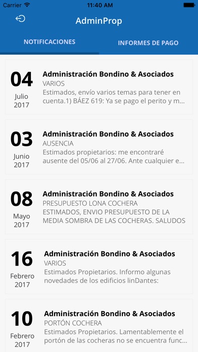 AdminProp Vecinos screenshot 2