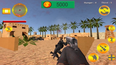 Commando: Desert Shooting War screenshot 2