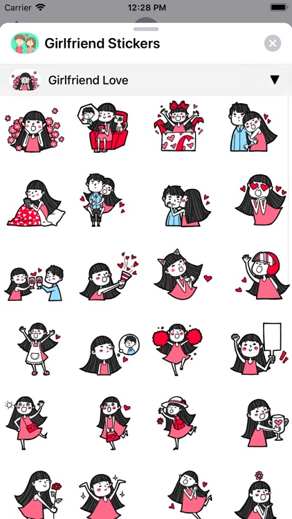 Girlfriend Sticker screenshot-3