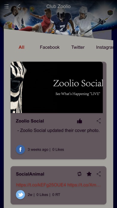 Zoolio Sports screenshot 3