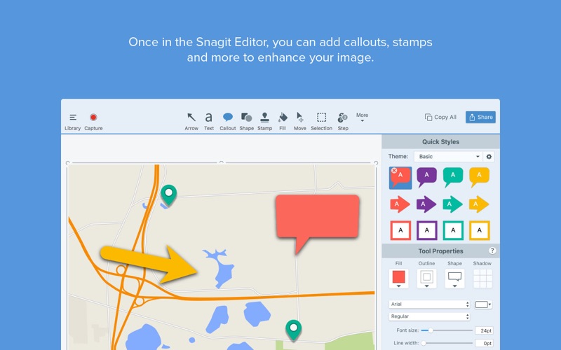 how to set hotkey in snagit 2019