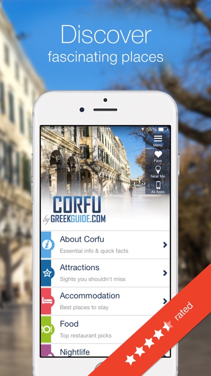 CORFU by GREEKGUIDE.COM offline travel guide