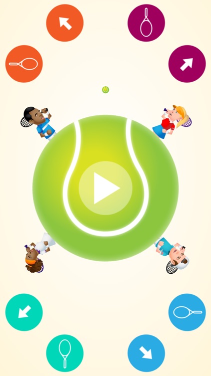 Circular Tennis: Multiplayer