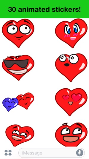 Heart - Animated cute stickers(圖2)-速報App