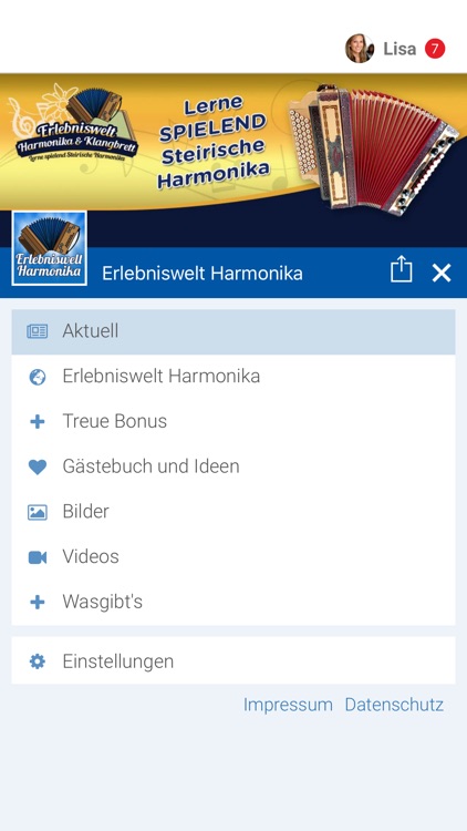 Erlebniswelt Harmonika