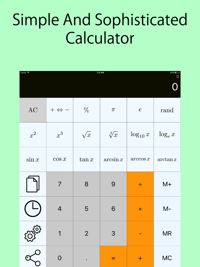 Simple Calculator - Calculator for iPad 