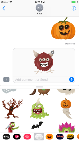 Happy Halloween Evil Sticker(圖2)-速報App