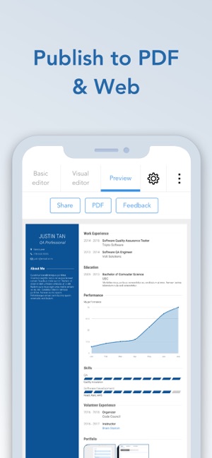 VisualCV Resume Builder(圖1)-速報App