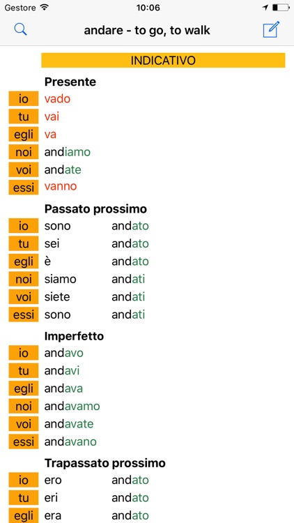 Verbi Italiani HD: Italian Verb Grammar (offline)