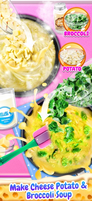 Cheese Soup - Yummy Food Fun(圖2)-速報App