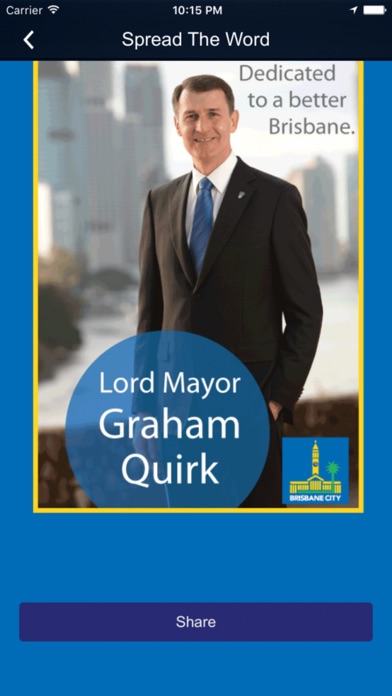 Lord Mayor Graham Quirk screenshot 2