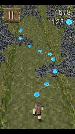 Game screenshot 3d Block-Head Jungle Survival Pixel Runner apk