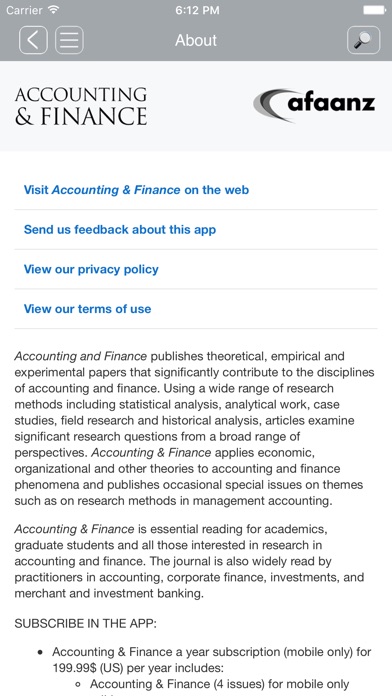 Accounting & Finance screenshot 3
