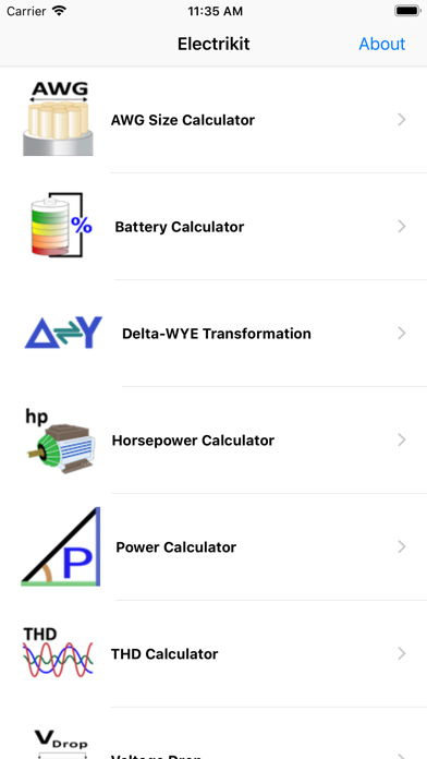 Electrikit screenshot 2