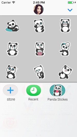 Panda Bear : Animated Stickers(圖4)-速報App