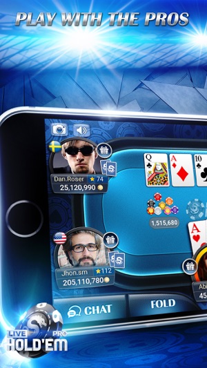 Live Hold'em Pro Poker - 德州撲克(圖1)-速報App