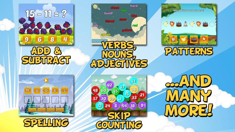 First Grade Learning Games (School Edition)