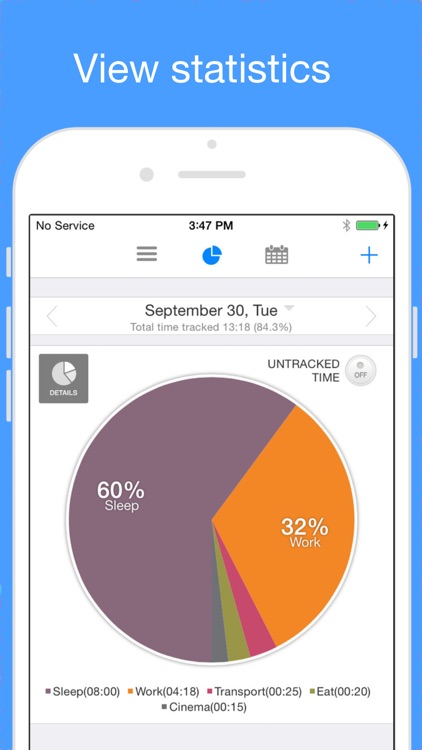 aTimeLogger 2 - Personal Time Tracker & Time Sheet screenshot-3