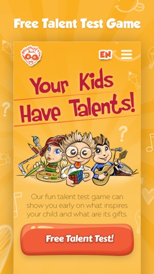 WunderChild - Kids Talent Test(圖1)-速報App