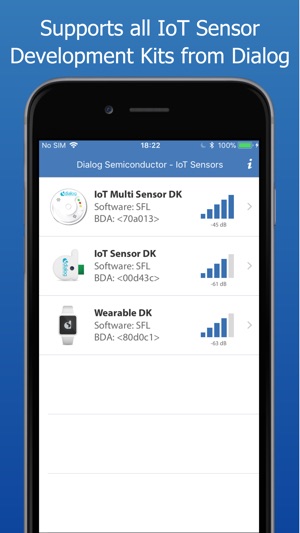 Dialog IoT Sensors