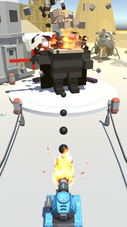 Fire Ball: Shoot Voxel Blast! screenshot-6