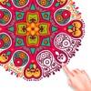 Mandala Color By Number Paint