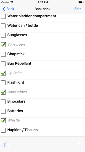 Backpacking Checklist(圖3)-速報App