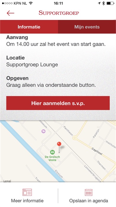 Supportgroep screenshot 3