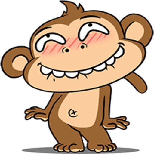 What The Monkey stickers by MojiLaLa