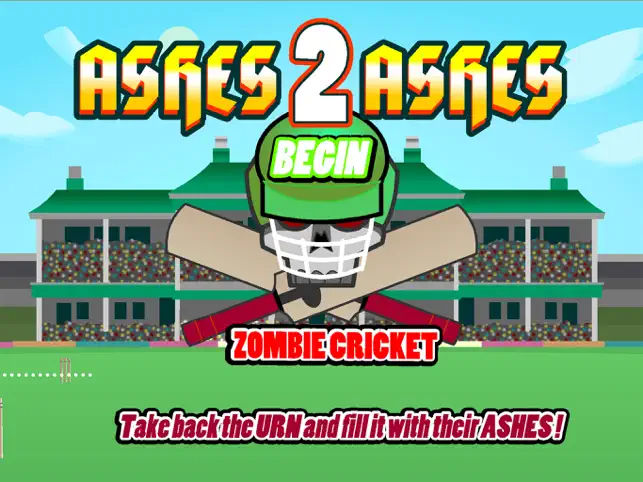 Ashes2Ashes:Zombie Cricket2017, game for IOS