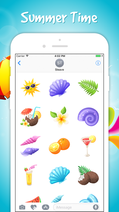 Summer Vacation Stickers Pack screenshot 2