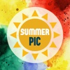 Summer Pic – Beach, sea, sun overlay stickers