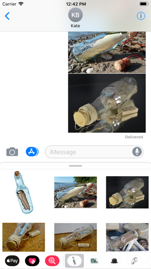 Message In A Bottle Stickers(圖3)-速報App