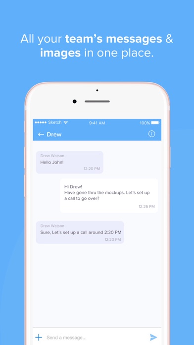 Fugu - Simple Work Chat screenshot 2