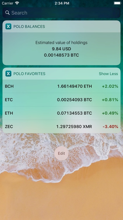 Poloniex crypto exchange screenshot-5