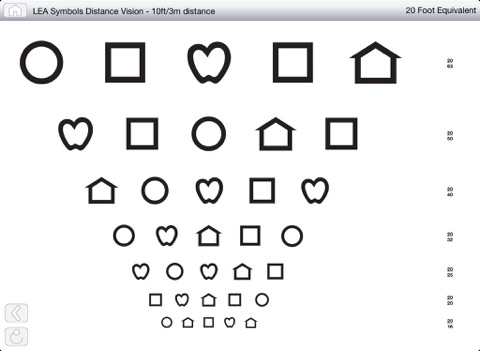 Near/Distance Vision Screening & Testing screenshot 2