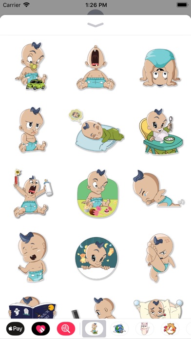 Todd the toddler Stickers screenshot 2