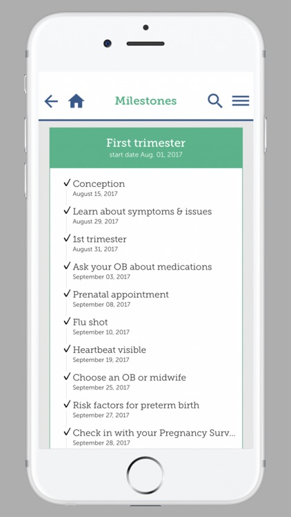 My Pregnancy Blue Cross NC screenshot-3