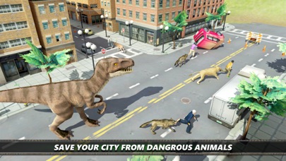 Dinosaur City Simulator Games screenshot 2