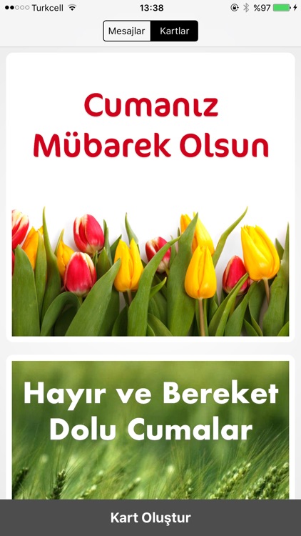 Cuma Mesajları - Resimli Kart Oluştur