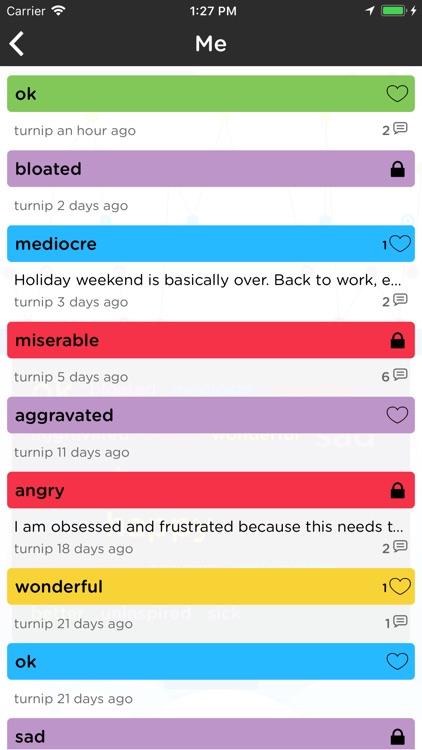 Moodtrack Private Diary