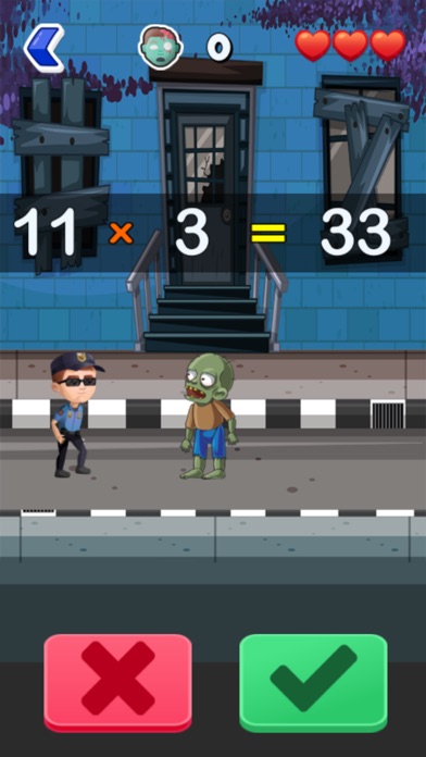 Math vs. Zombies : Math Games screenshot 4