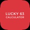 The Lucky 63 Bet Calculator is specifically designed for working out your winning and each way Lucky 63 Bets