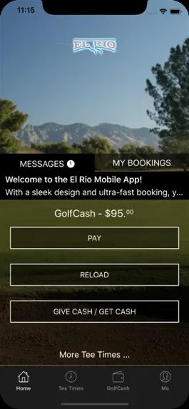Game screenshot El Rio Golf Tee Times mod apk