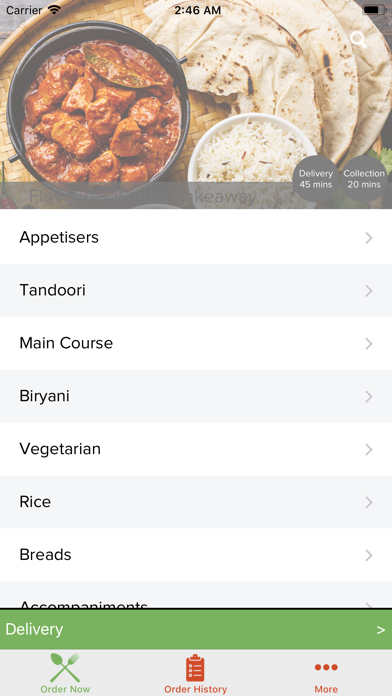 Flavours Of India Takeaway screenshot 2
