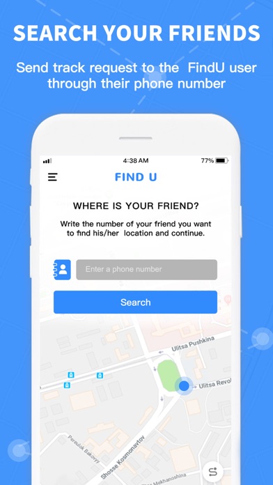 FindU - #1 location share app screenshot 2