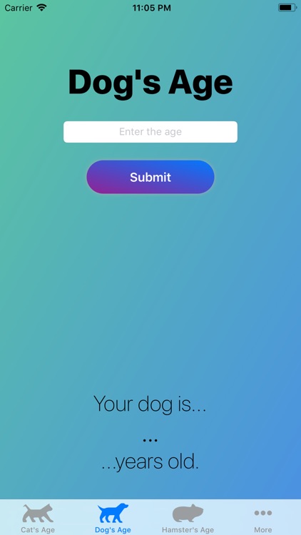 Pet Age Calculator